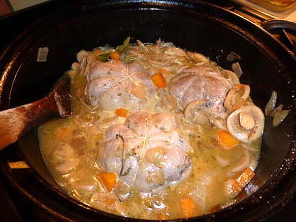 Recette de Paupiette de veau au vin blanc