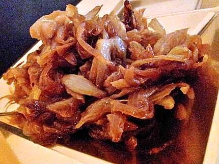 recette Confit d'oignons