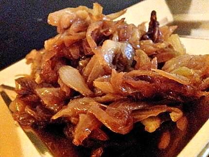 recette Confit d'oignons