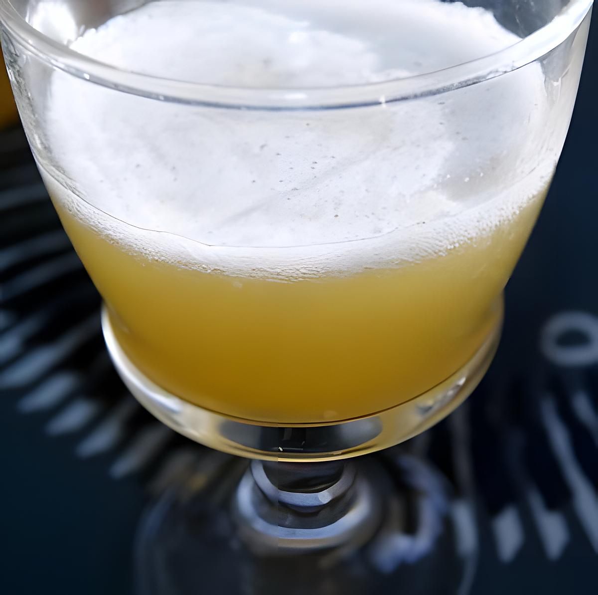 recette Le saviez vous qu'un jus de citron avec.....