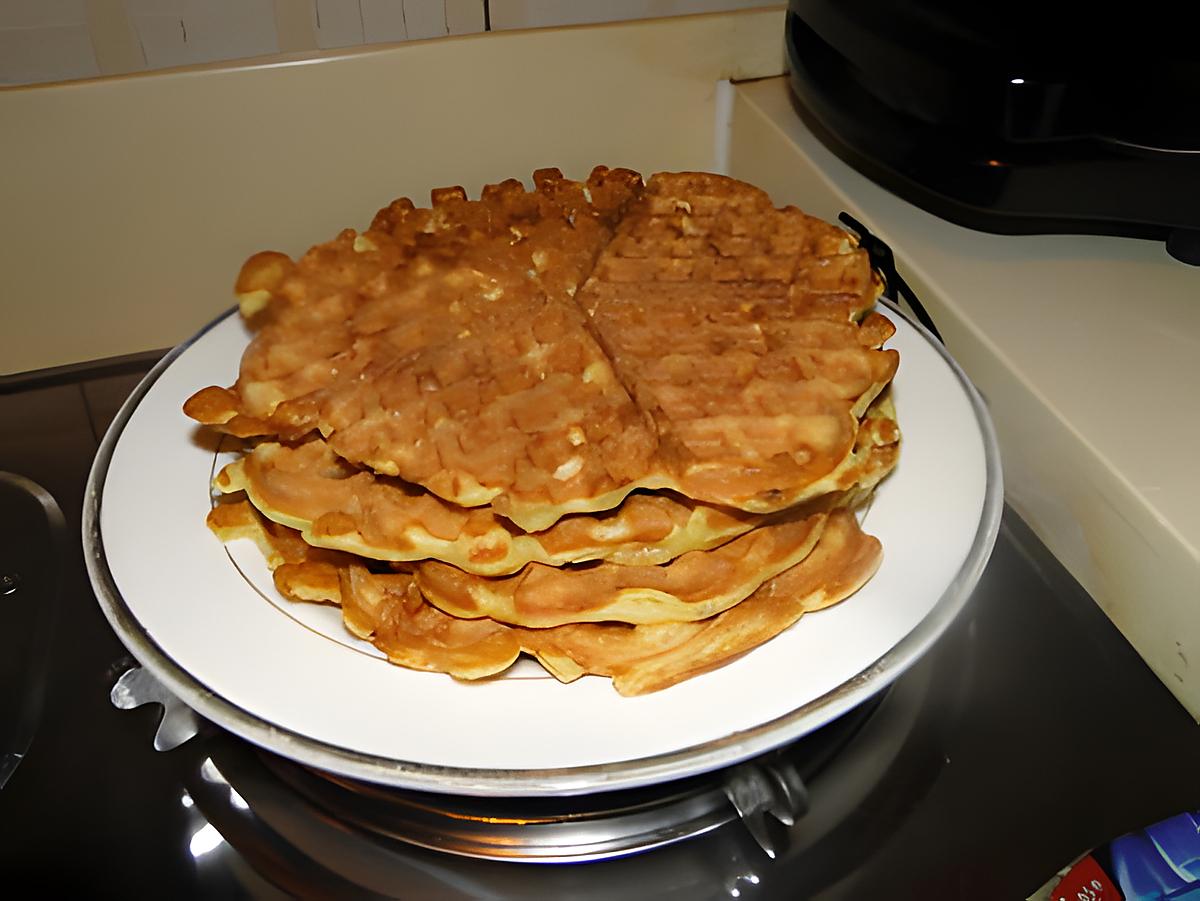 recette Les gaufres aux pommes de Charlie