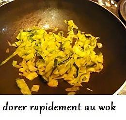 recette Côtelettes de cerf à la moutarde à l’ancienne et tagliatelles de courgettes