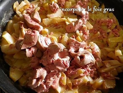 recette Gratin de macaronis au foie gras