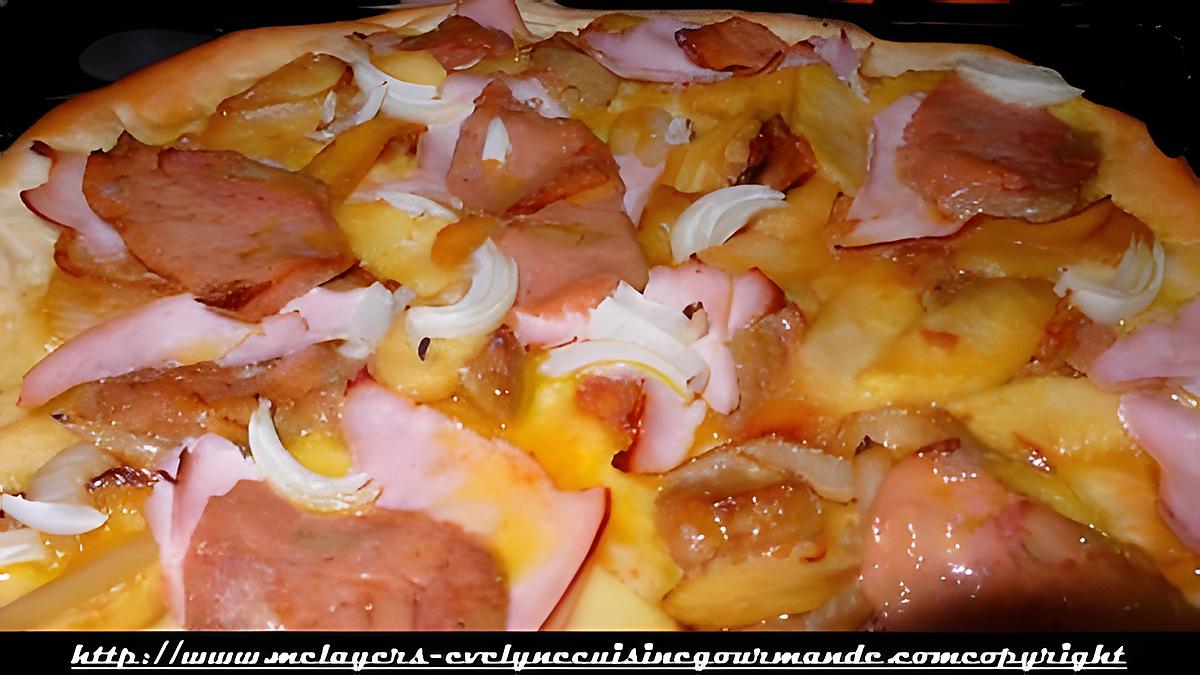 recette pizza au foie gras