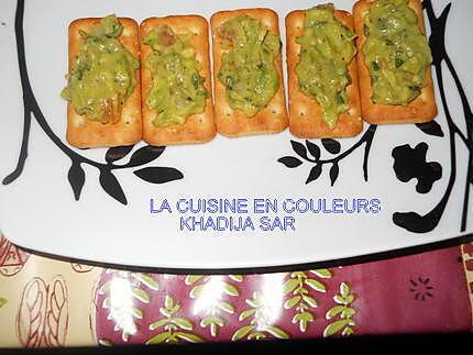 recette Crackers exotiques aux crevettes