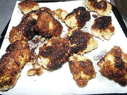 recette Comment recycler des restes de poulet : CROQUETTES DE POULET