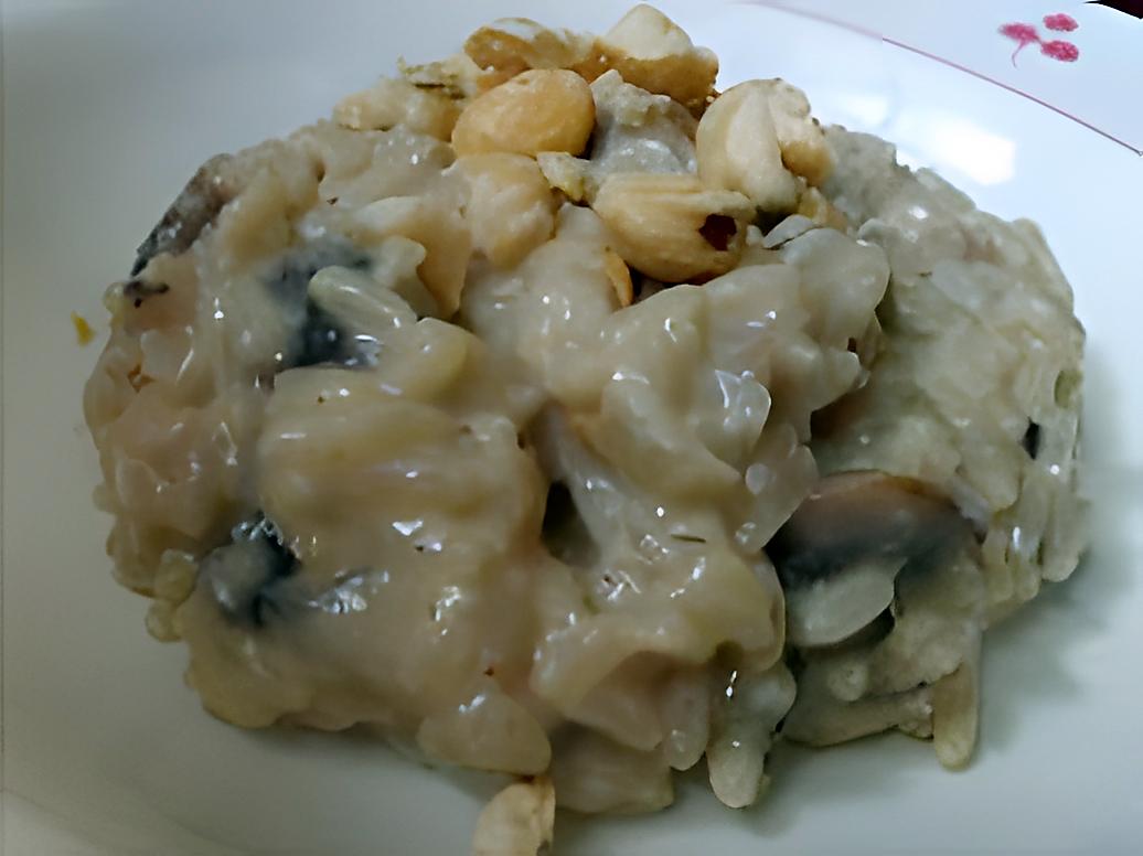 recette risotto boeuf champignon