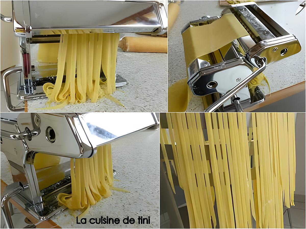 recette tagliatelles maison