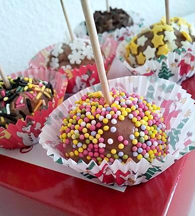 recette truffes pops au kinder