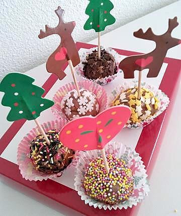 recette truffes pops au kinder