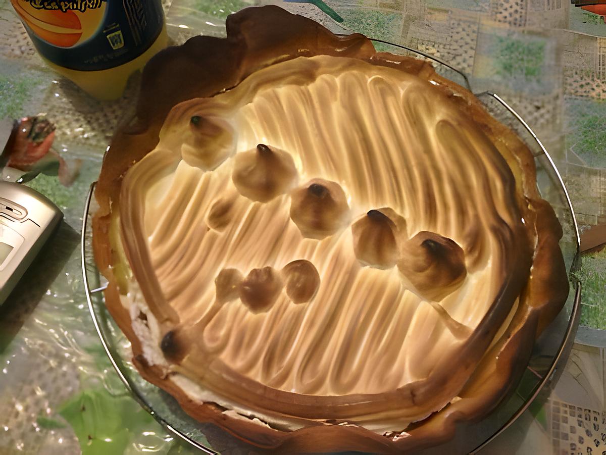 recette tarte citron meringué