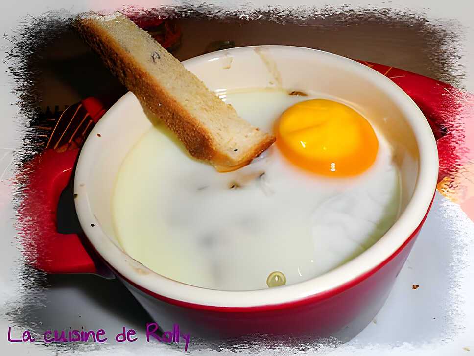 recette Oeufs cocottes champignons et noisettes