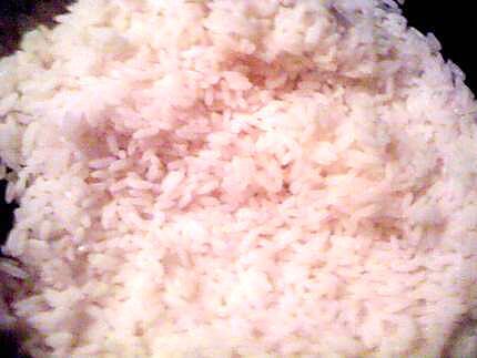 recette riz basmati au poivron au curry et viande d'agneau