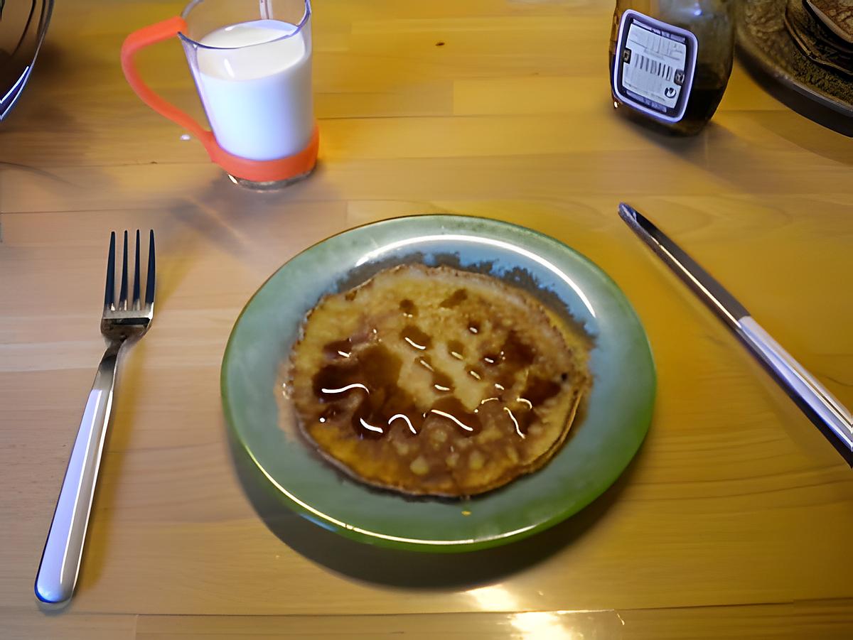 recette pancake au sirop d'érable