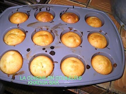 recette Mini-muffins yaourt ananas