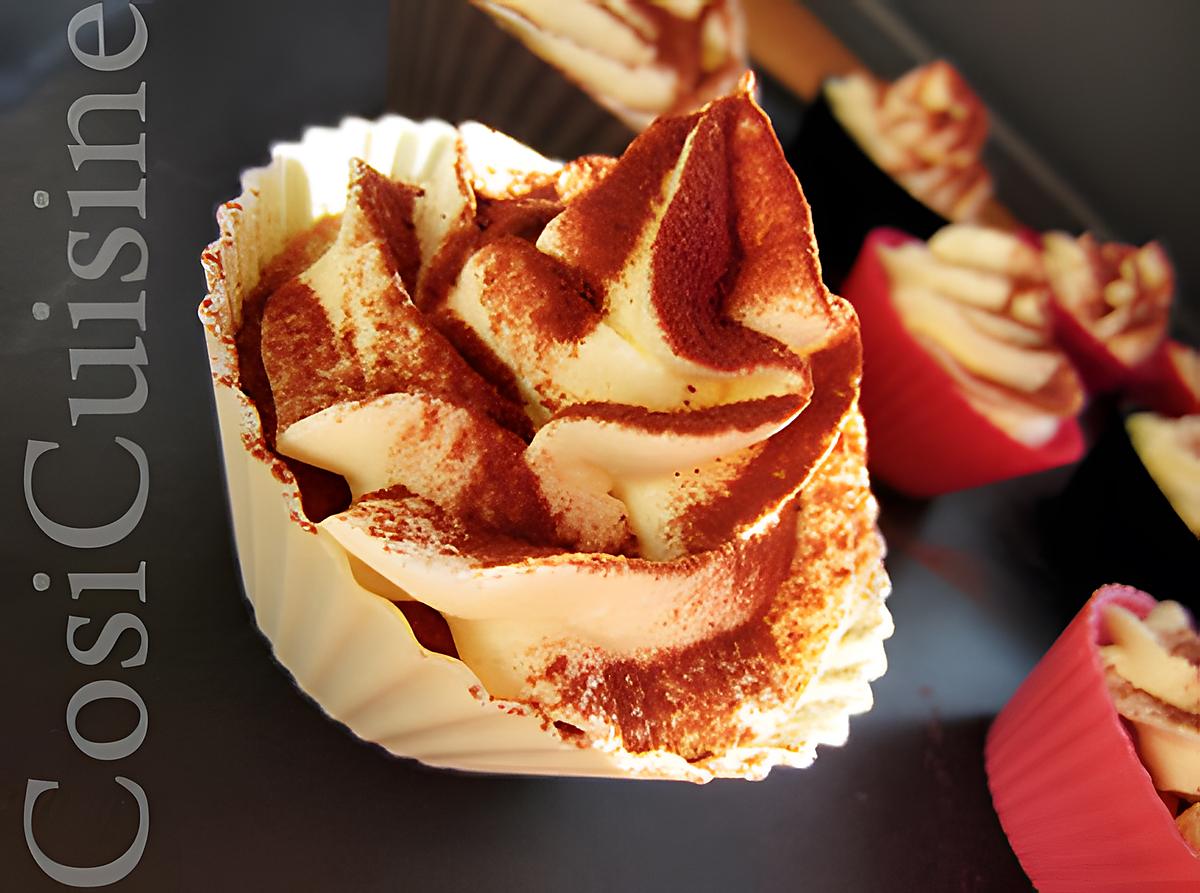 recette Cupcake façon Tiramisu