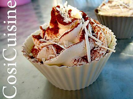 recette Cupcake façon Tiramisu