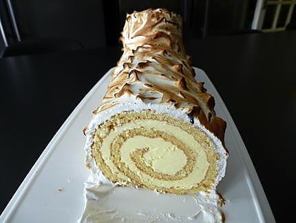 recette Buche citron meringuée