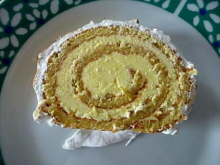 recette Buche citron meringuée