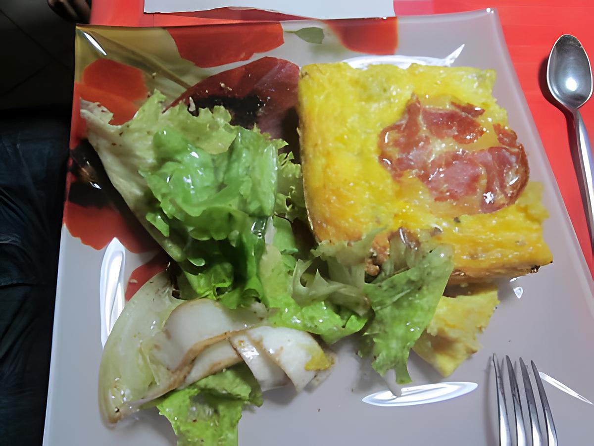 recette OMELETTE AUX POMMES DE TERRE