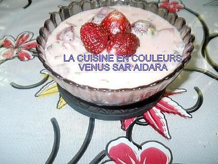 recette Salade de fraises