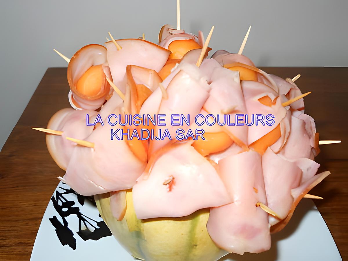 recette BOULES DE MELON(BUFFET)