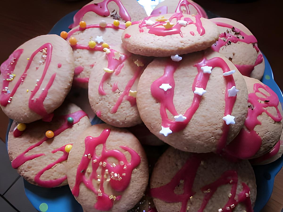 recette SABLES A LA FLEUR D ORANGER (de mes filles)