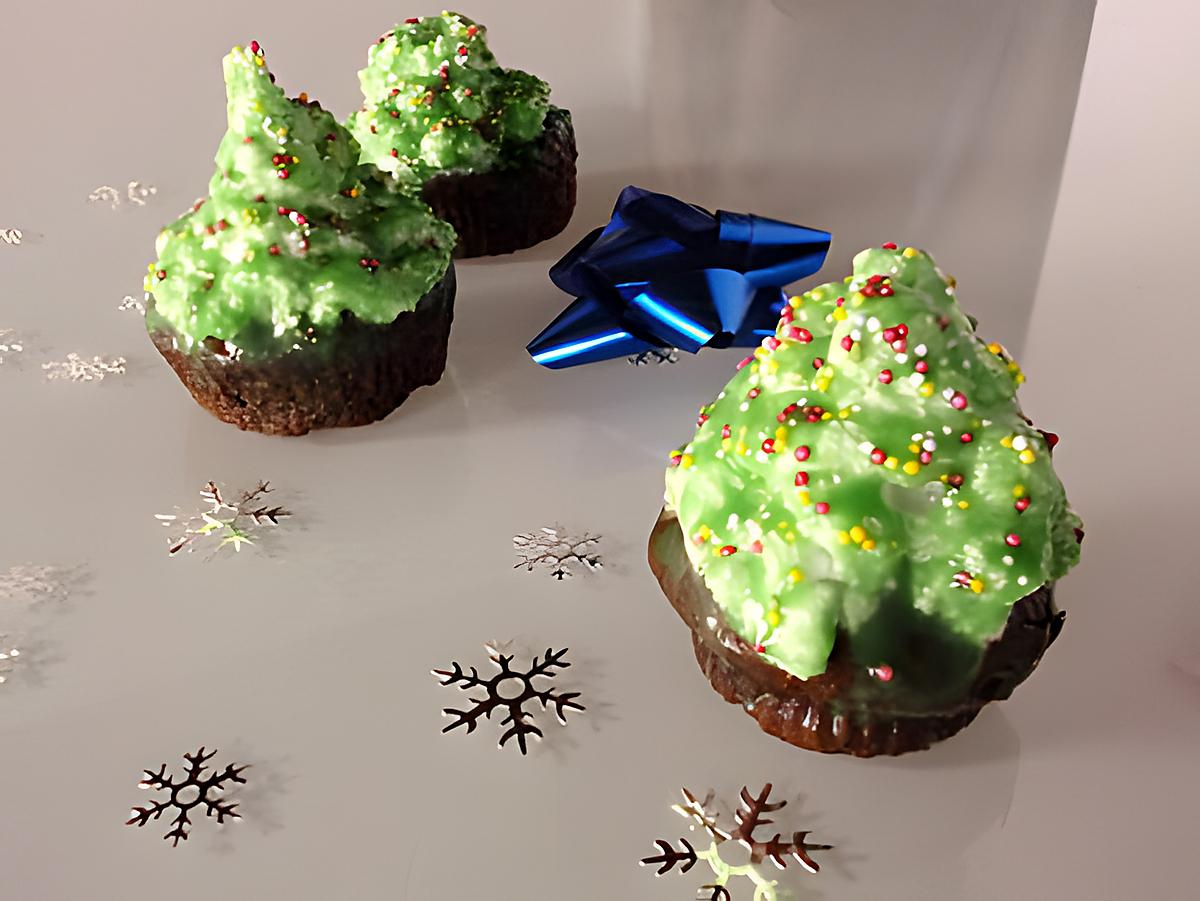 recette Christmas High Hat Cupcakes