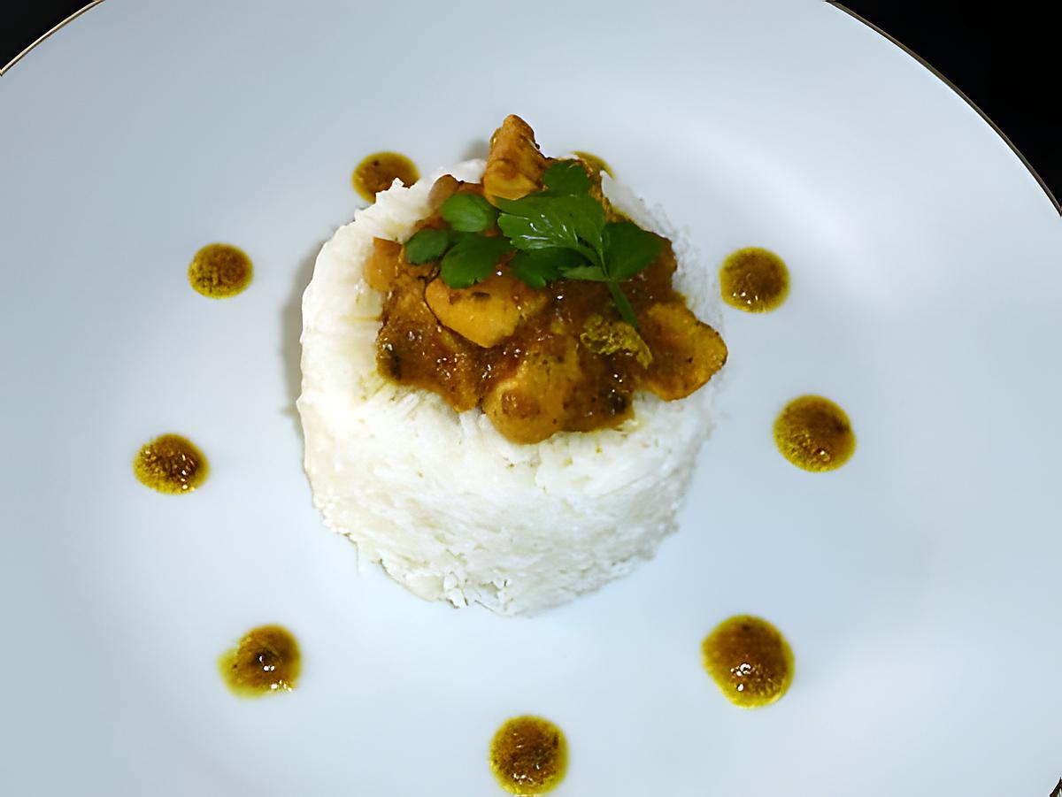 recette Poulet à l'indienne