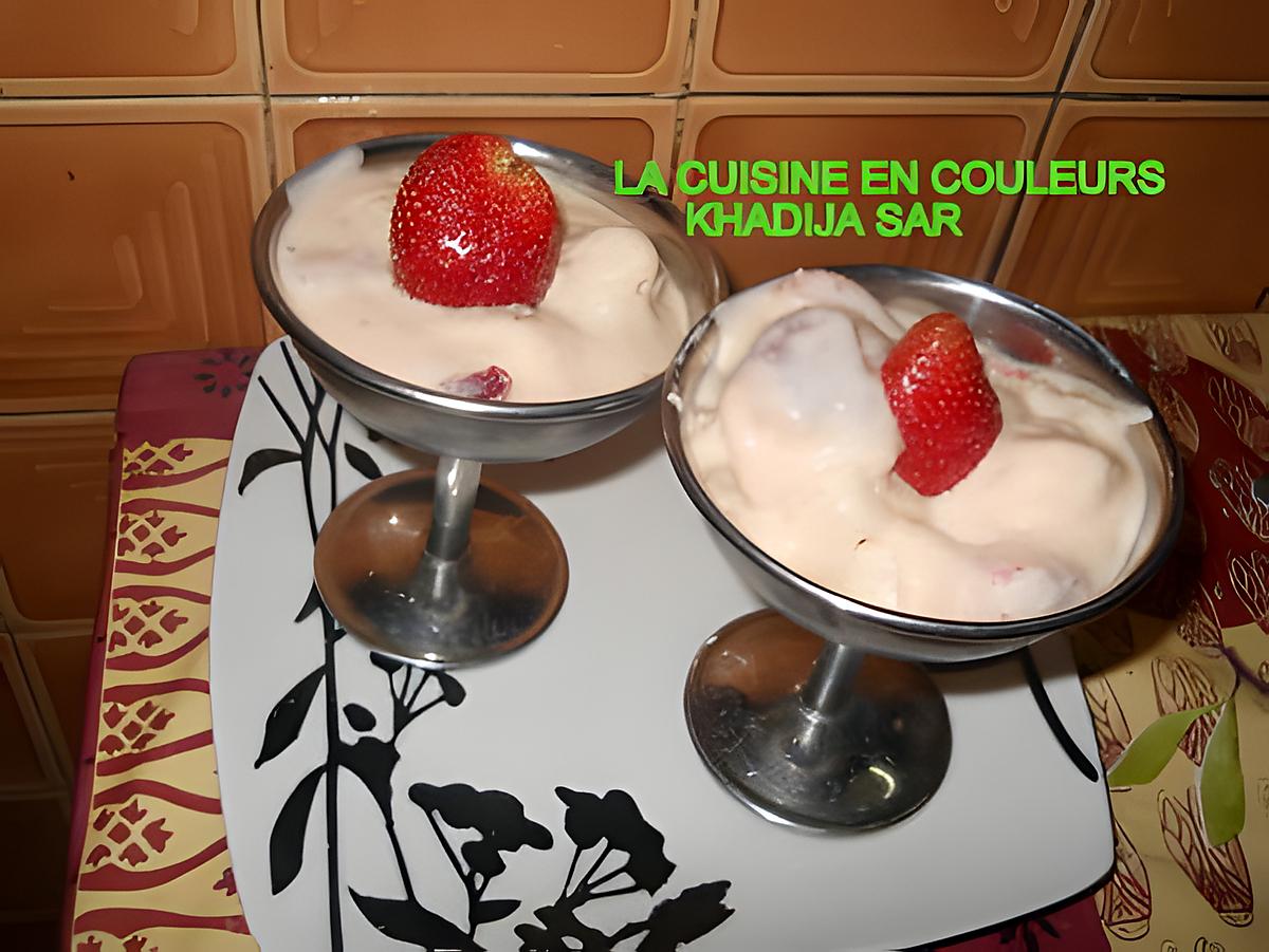 recette Coupes de fraises