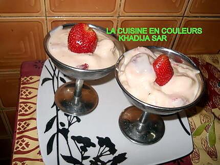 recette Coupes de fraises