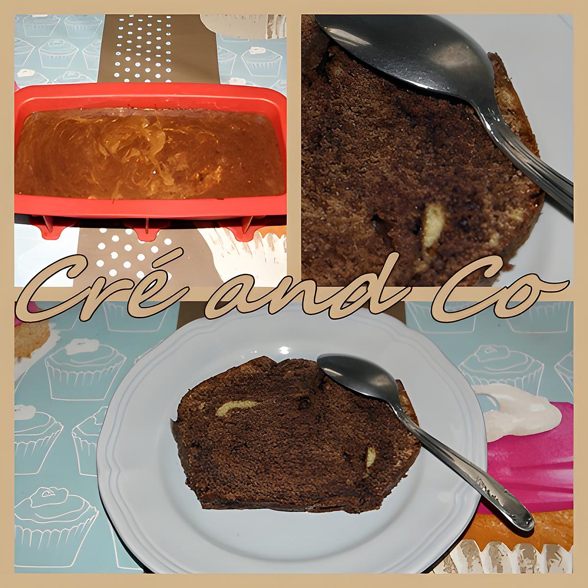 recette Cake Banane chocolat