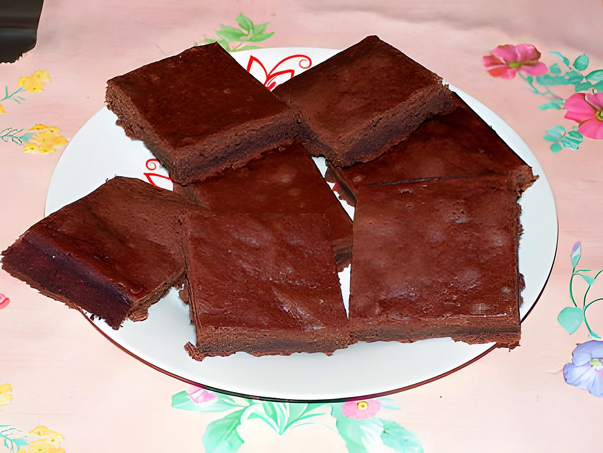 recette Brownie sans gras