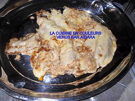 recette Cannelonnis au poisson