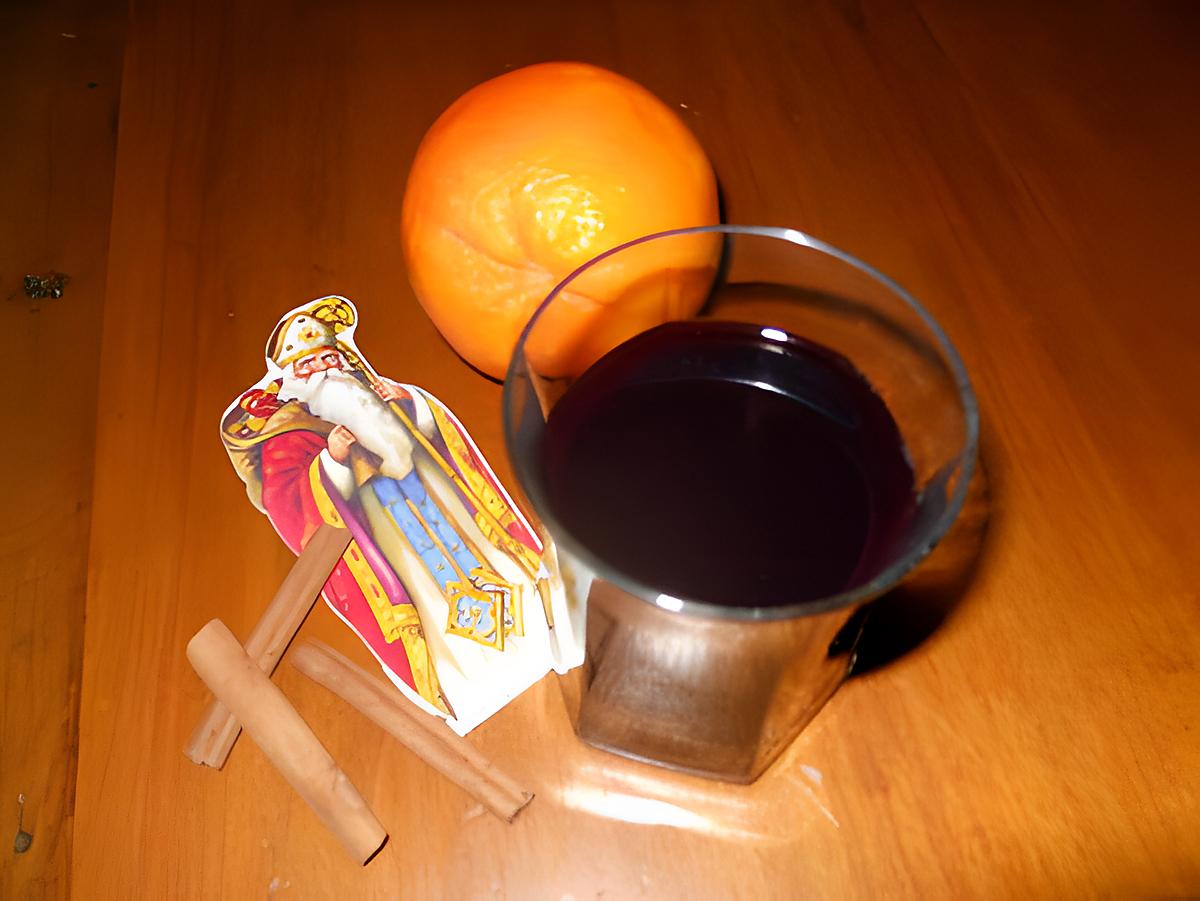 recette VIN CHAUD DE LA SAINT NICOLAS