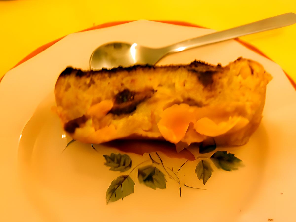 recette PUDDING aux ABRICOTS  et PRUNEAUX