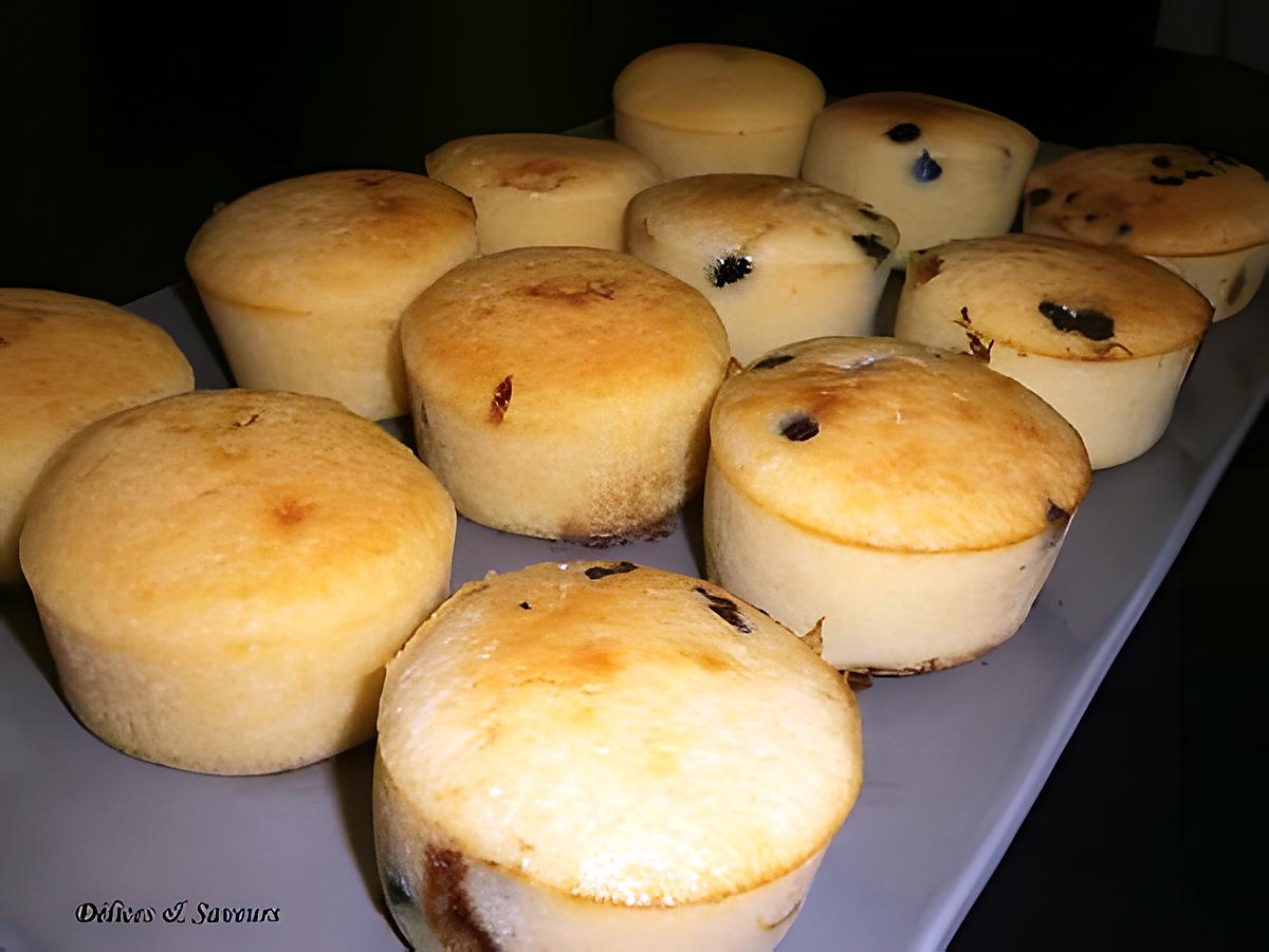 recette Muffins choco/poudre d'amandes