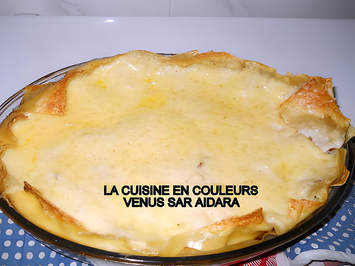 recette Lasagnes au surimi et aux champignons