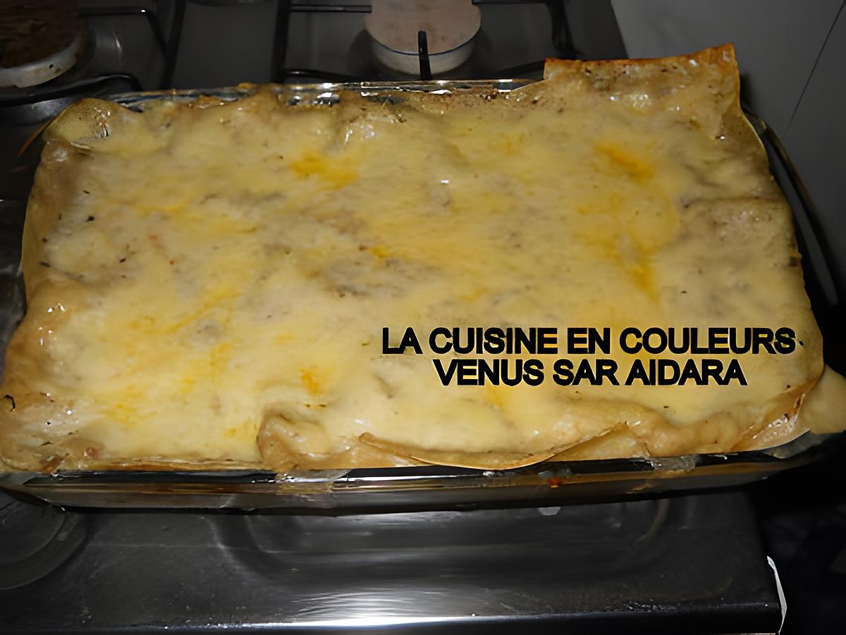 recette Lasagnes à la viande hachèe et aux 4 poivrons