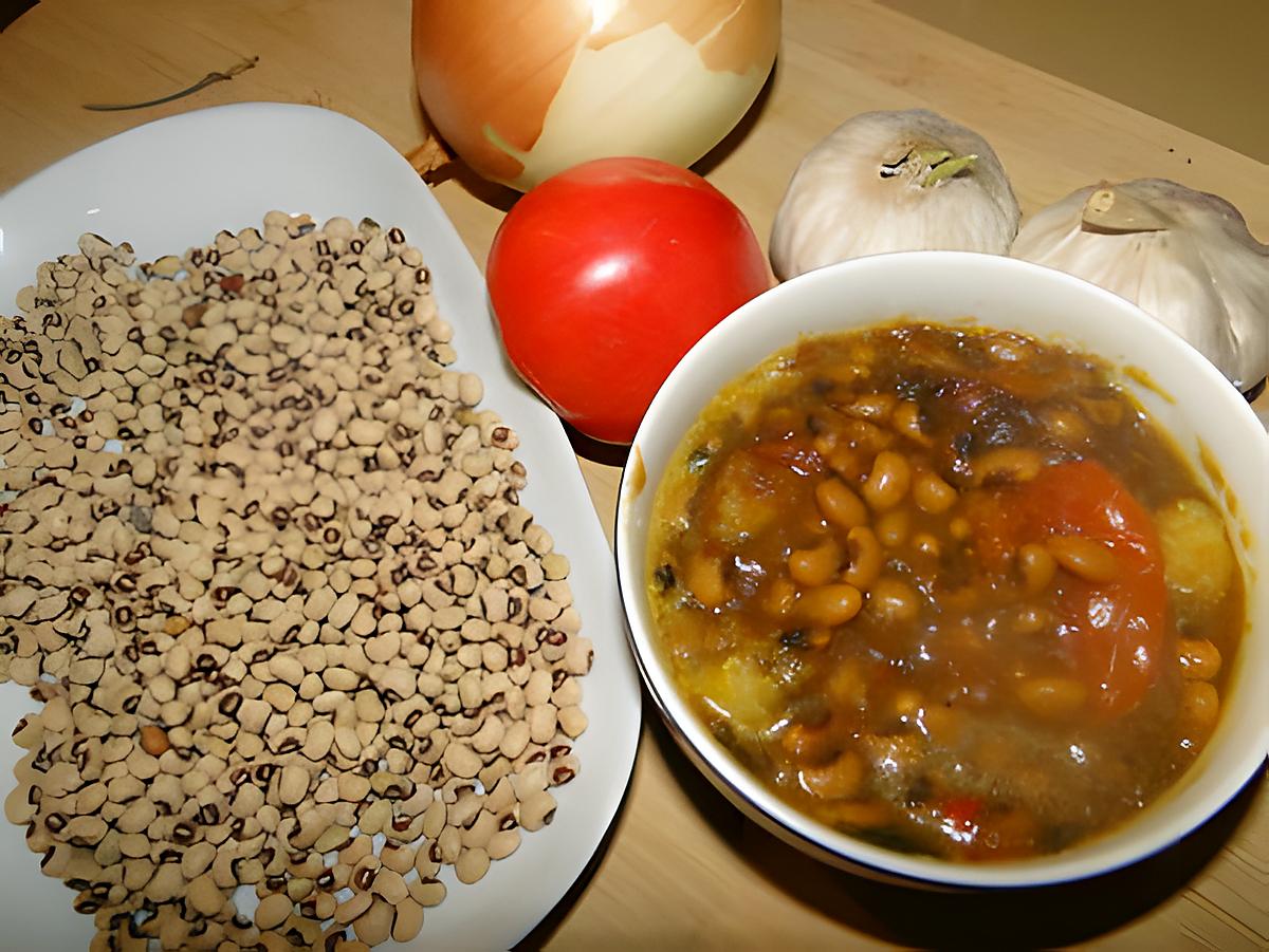 recette Curry de haricots doliques et pommes de terre