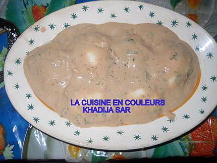 recette Oeufs en rose