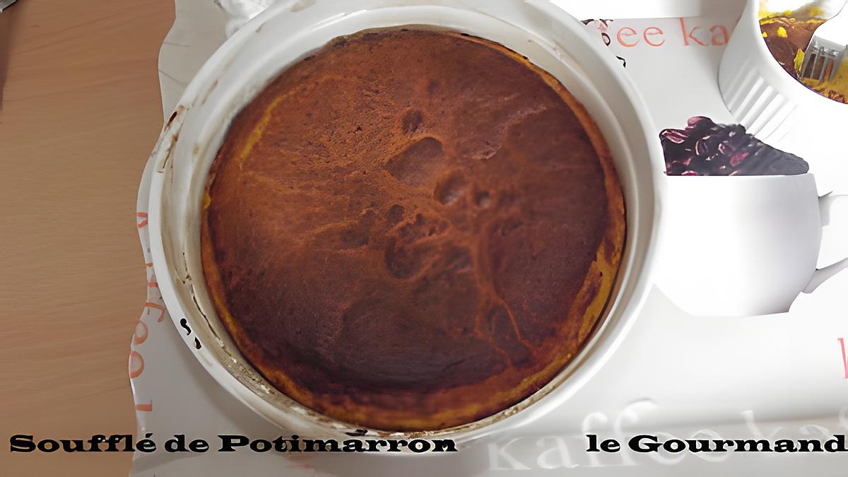 recette Soufflé de potimarron