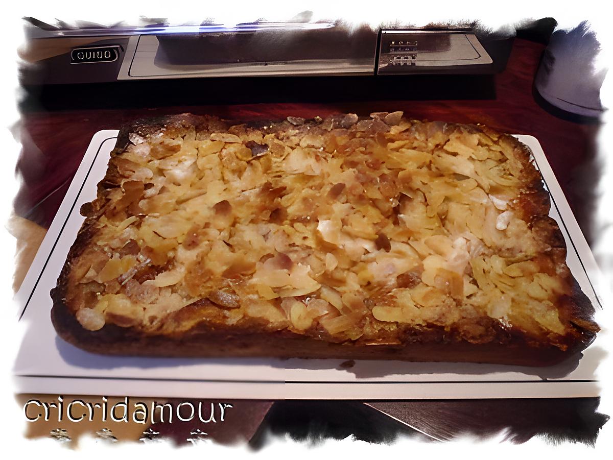 recette Frangipane pommes/amandes