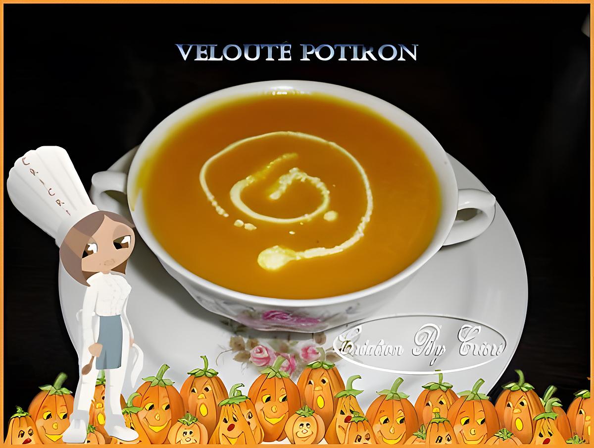 recette Velouté de potiron