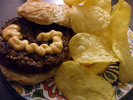 recette Délicieux Hamburguer à  l'oriental  pour les petits et les grands...