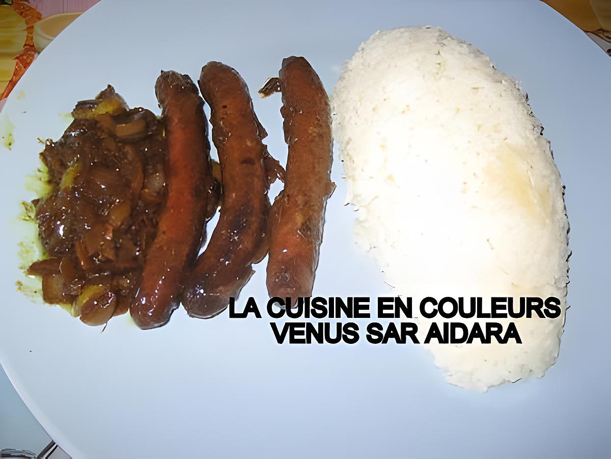 recette Riz blanc sauce merguez(1ére version)