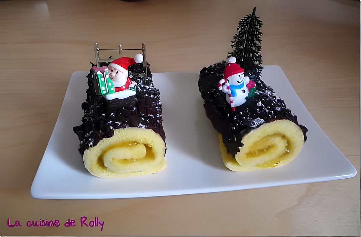 recette Petites bûches de Noël