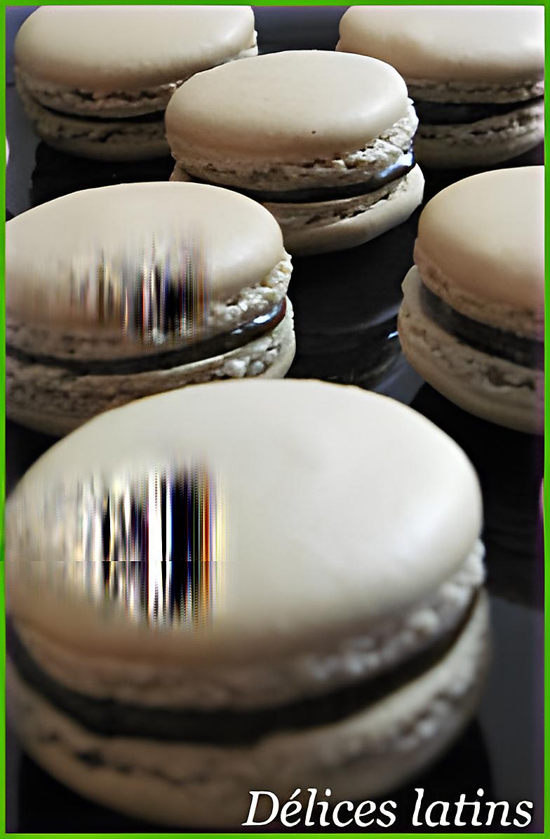 recette Macarons chocolat-café