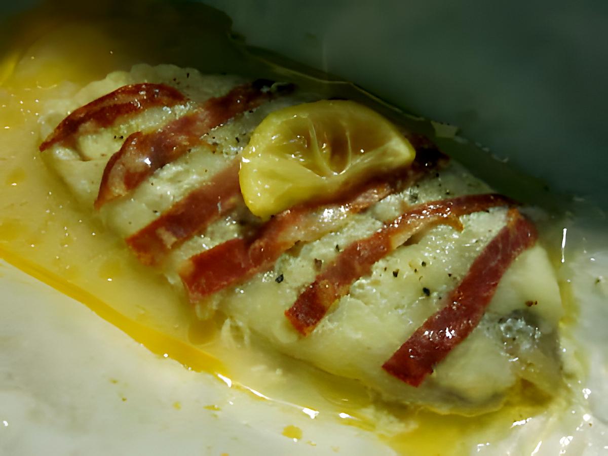 recette PAPILLOTES DE FILET DE SOLE AU CHORIZO