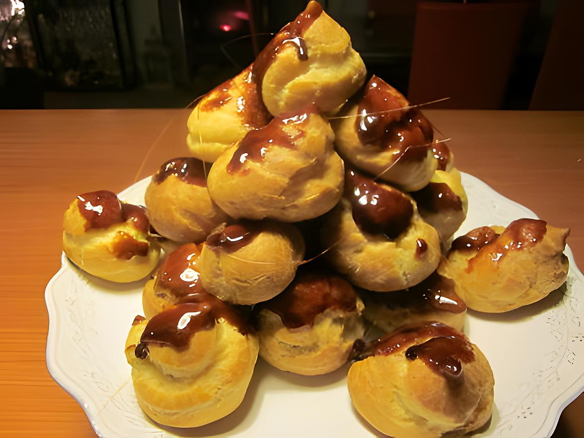 recette CHOUX VANILLE ET CHOUX PRALINE